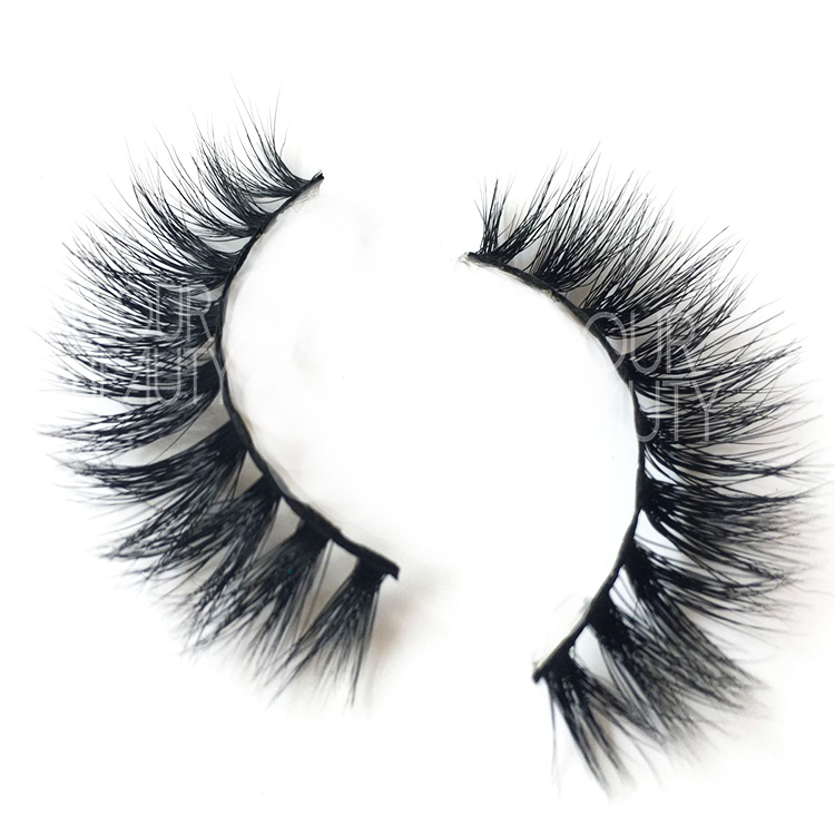 Luxury 3D real mink permanent fake eyelashes China supplies EA05